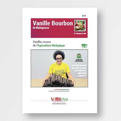 Brochure 14 pages de Vanille LAVANY SHOP Bourbon de Madagascar